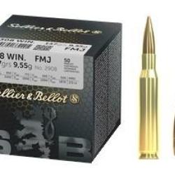 Sellier & Bellot cal.308 Win FMJ 147 Grains - 9,55g x50