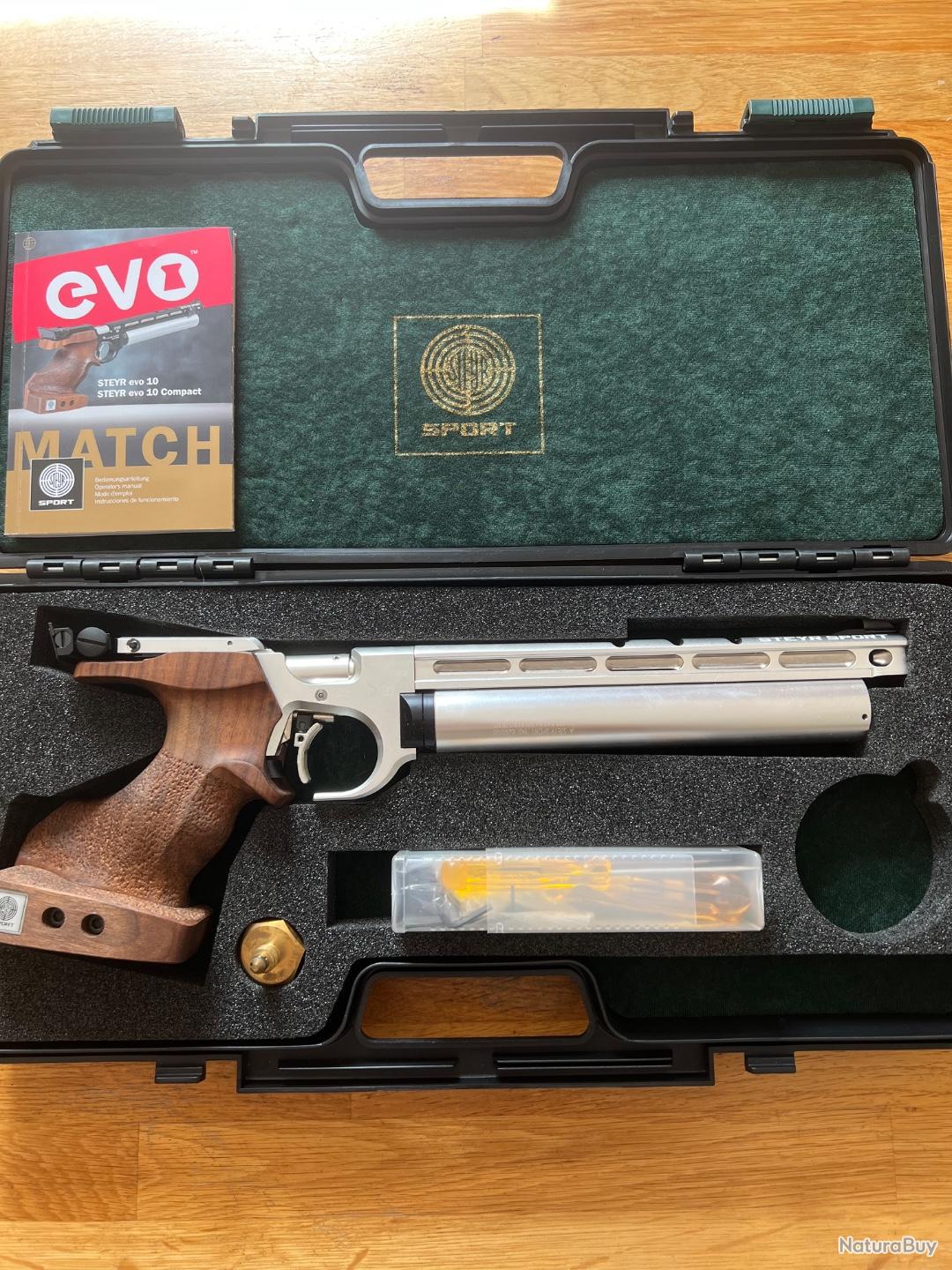 Pistolet à Plombs Steyr EVO 10 - Neuf Avec éventuels Défauts Mineurs