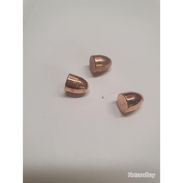 Ogives MPF cuivres 45 RN 175 Gr TMJE  451" par 500