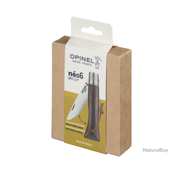 Opinel no6 Opiflex Noyer Noir