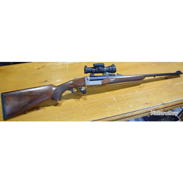carabine express chapuis progress cal 9,3x74R montage pivot aimpoint 7000SC