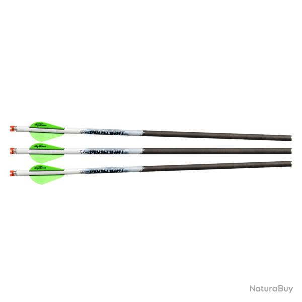Pack de 3 traits Carbone Excalibur Proflight lumineux 18 pouces