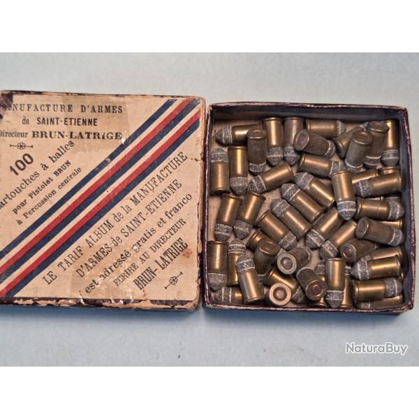 Une cartouche de 5mm Brun Latrige De st Etienne a repetition manuelle 1868