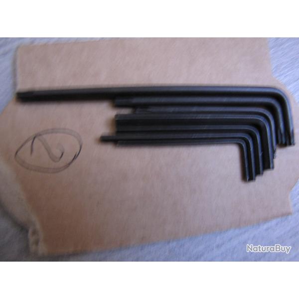 lot de cl� Allen et Torx divers (2)