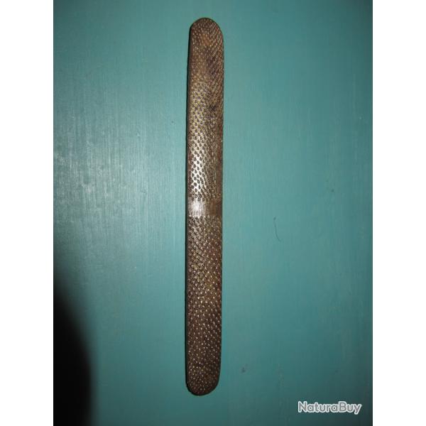 Rape bois demi rond double piqure et double face long 180