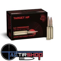 Munition GECO 6,5 Creedmoor TARGET HP 8,4g/130gr par 50