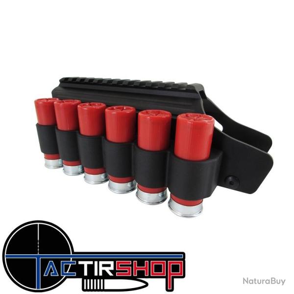 Support de rail pour fusil de chasse avec rangement lat�rale Mossberg Tacstar Shotgun Rail Mount wit