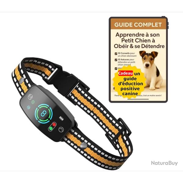 COLLIER ANTI-ABOIEMENT ULTRASON Quietech - bien-�tre et respect pour votre petit chien sans choc