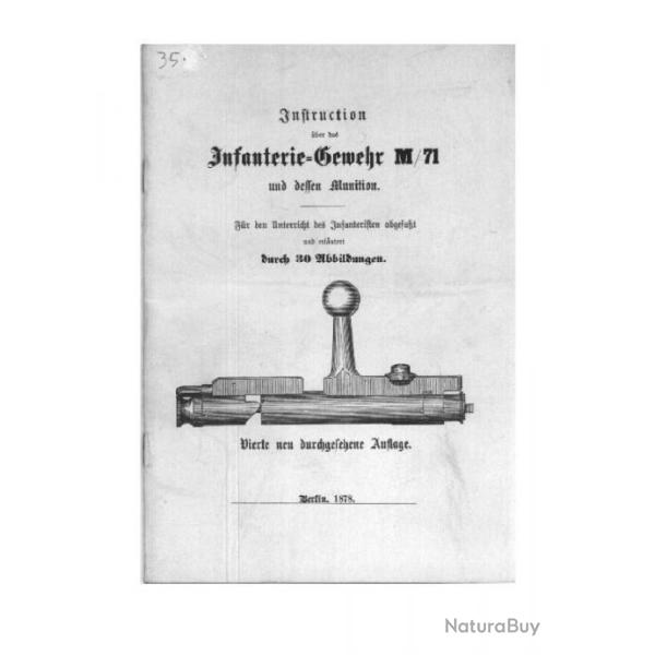 notice GEWEHR M71 (envoi par mail) - VENDU PAR JEPERCUTE (m2517)