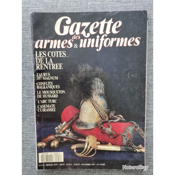 Ouvrage La Gazette des armes & uniformes no 216