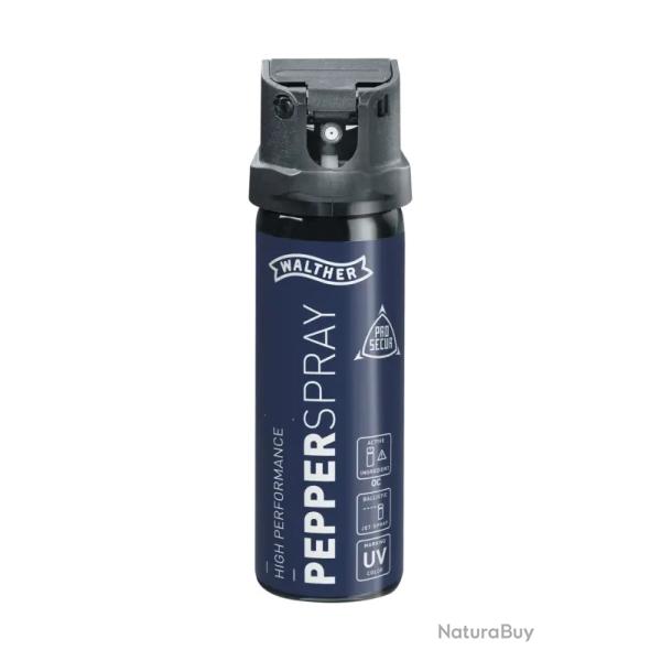 Bombe anti-agression Walther PROSECUR GEL OC POIVRE 74 ML Port�.5M