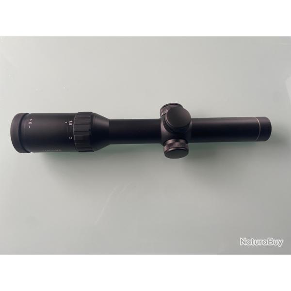 Lunette de battue Hawke Endurance 30 WA 1-4x24 avec rticule L4A Dot !