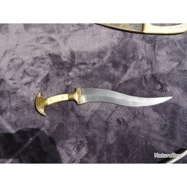 Poignard khanjar Perse / Mongolie XIX si�cle.