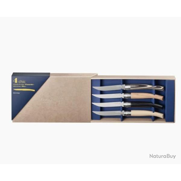 Coffret de 4 Couteaux de Table - Collection Table Chic | Design BIG GAME