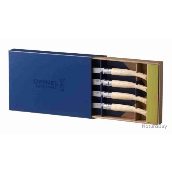 Coffret Table Chic en Frne - 4 Couteaux lgants