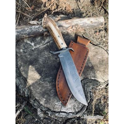 Couteau de chasse bowie - Couteaux droits et fixes (9821927