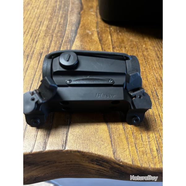 Point rouge avec montage blaser