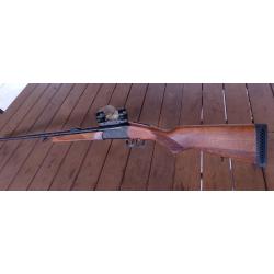 A saisir avant remisage : carabine Kipplauf Baïkal en 243 Win + montage EAW