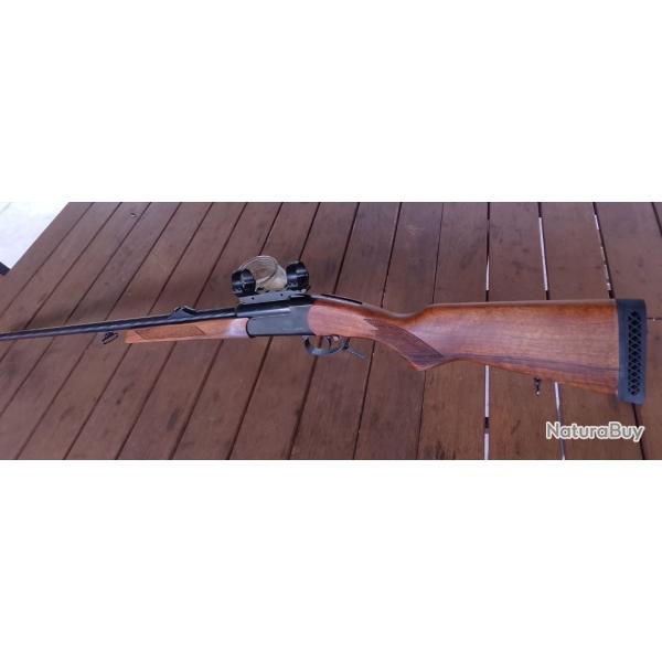 A saisir avant remisage : carabine Kipplauf Bakal en 243 Win + montage EAW