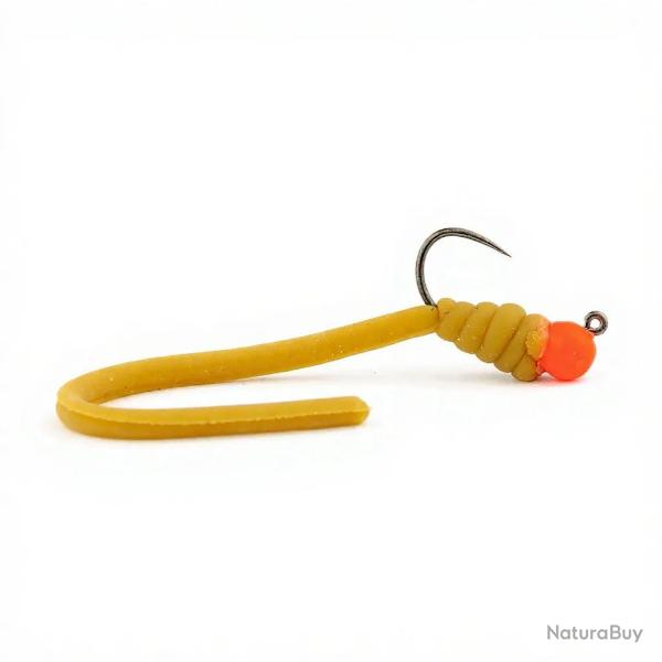 Mouche FMF squirminator jig 9864 Tan H14