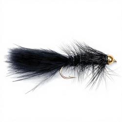 Mouche FMF Wooly bugger gold nugget black 1606 H10