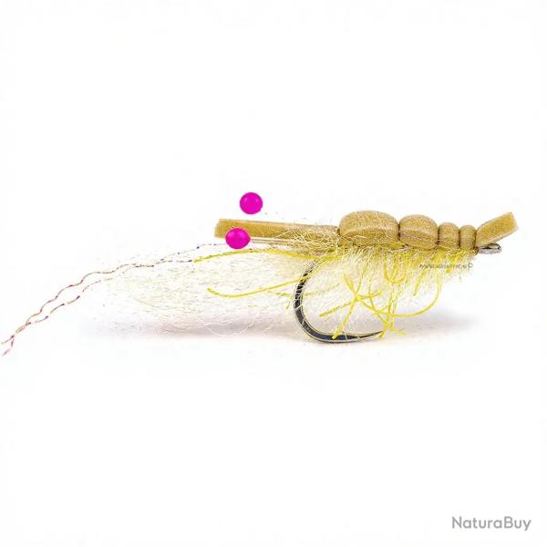 Mouche FMF Shrimp Gurgler Tan H 1/0