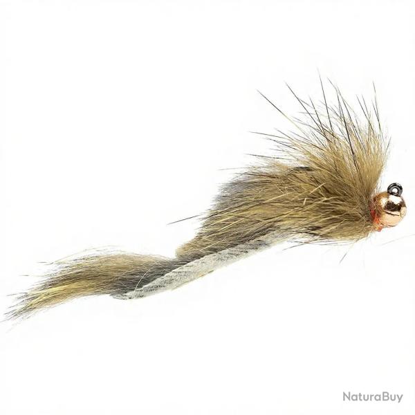 Mouche FMF Croston's Micro Rabbit Sculpin Brown H12