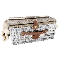 Panier pique-nique isotherme 4 personnes avec porte-bouteille