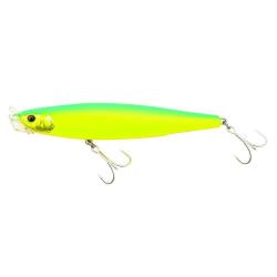 Poisson Nageur Trefle Creation Divola 110F 18g 11cm SMC - Super Mat Chartreuse