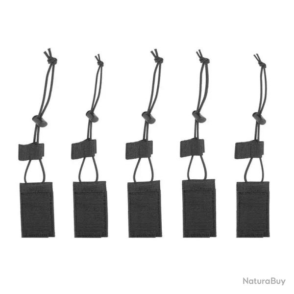 Set de rtentions poches chargeurs Noir (040)