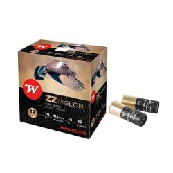 Cartouches WINCHESTER ZZ PIGEON Cal.12/70 PB N&deg;4