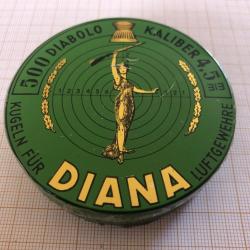 Munitions: Boite de plombs 4.5mm Diana collector sous blister