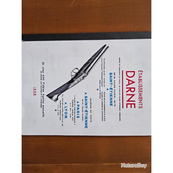 Catalogue Darne 1936