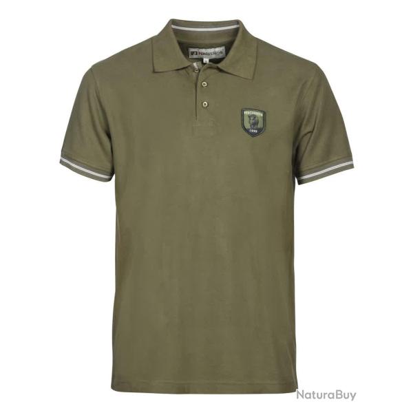 Polo de chasse Percussion MC Ecusson Sanglier