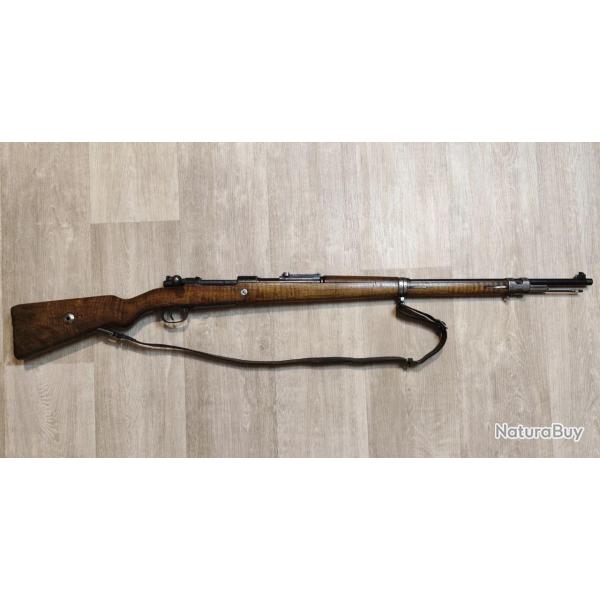 Fusil Mauser G98 modifi� 1920, fabrication Spandau 1917 - 8x57 IS + Sangle cuir (Occasion)