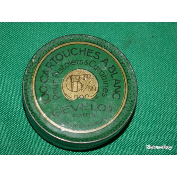 Boite vide de cartouches 6mm � blanc GEVELOT