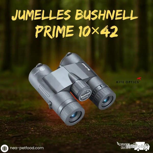 Jumelles Bushnell Prime 10�42 : Performances correctes et ergonomie excellente