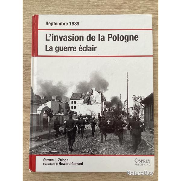 Livre "l�invasion de la Pologne" La guerre �clair - OCCASION