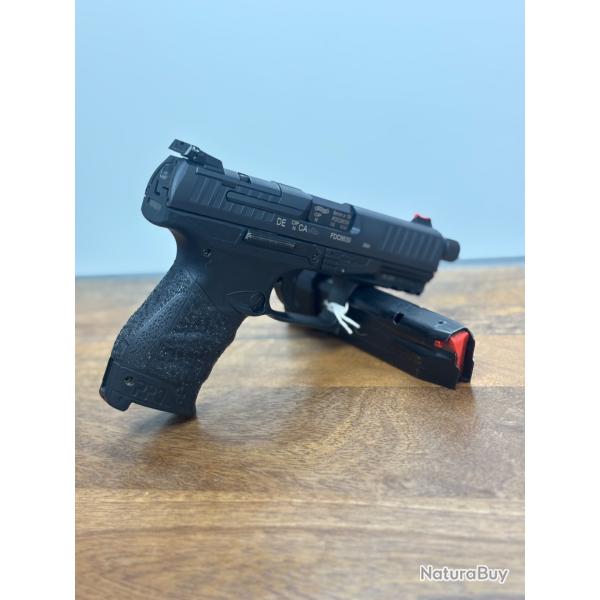 *Etat super ! Pistolet Walther PPQ Q4 TAC - Optic ready + Filet� - 9mm - ADF-BH426