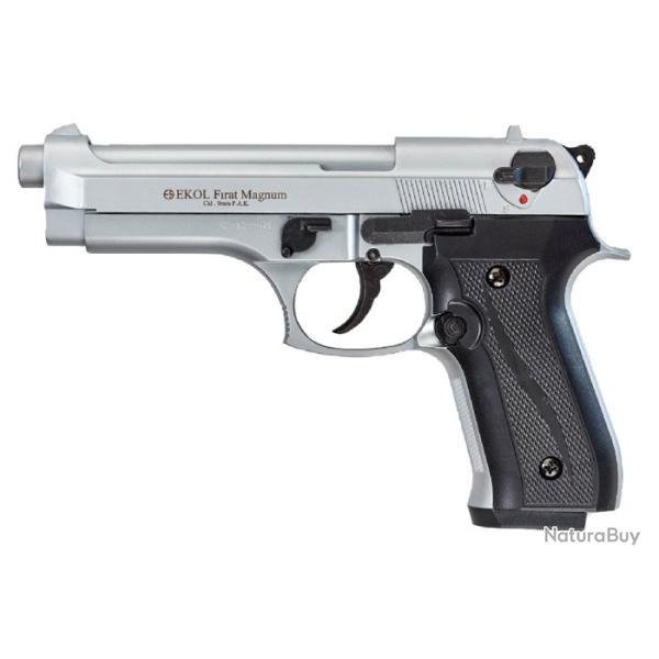 Pistolet Firat magnum Nickel� 9mm PAK