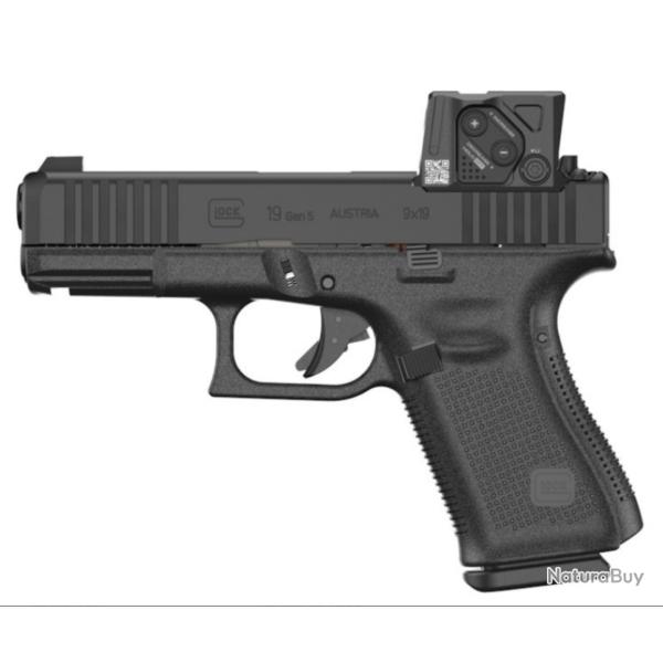 Pistolet GLOCK 19 Gen5 FS MOS A-CUT Aimpoint COA Combo cal.9x19