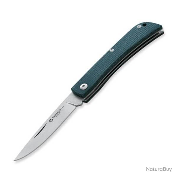 Couteau pliant Maserin gamme scout micarta bleu 163.MB