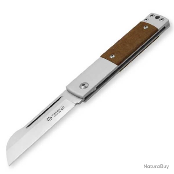 Couteau pliant Maserin gamme In-Estro micarta marron 165.MCM