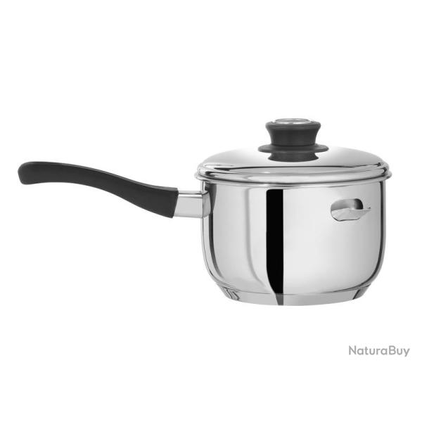 Casserole Artame BAIN-MARIE inox tout feu 1.2L avec couvercle