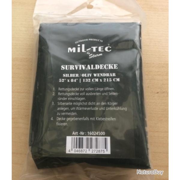 Couverture de survie