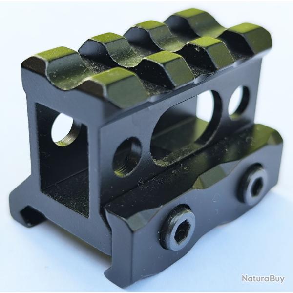 R�hausse Picatinny hauteur 31mm
