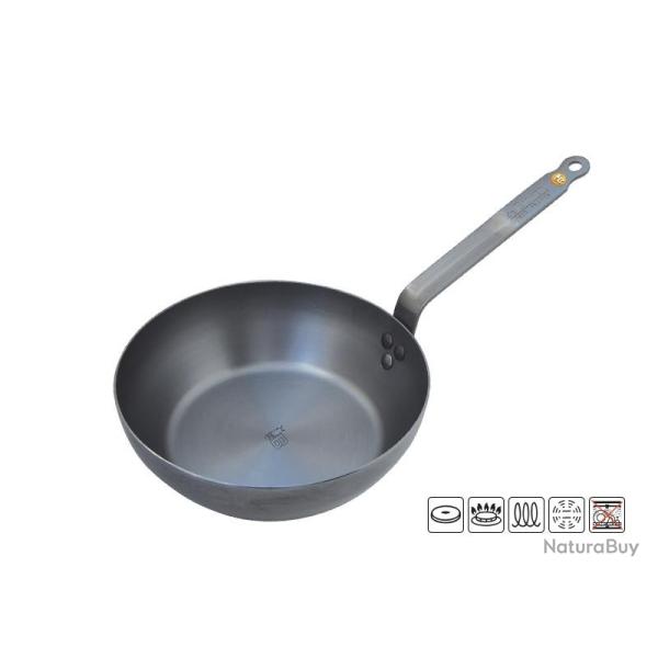 Poele paysannes a bord haut De bruyer MINERAL diam.28cm