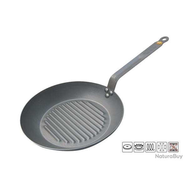 Poele grill ronde De bruyer MINERAL diam.26cm