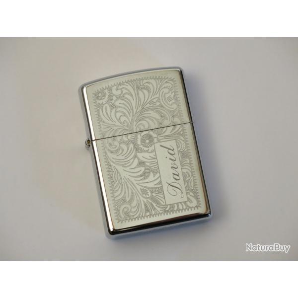 Briquet Zippo original gravure Venitian  ref z 61 Box 318
