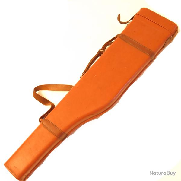 Fourreau cuir  pour fusil de chasse ref ch 102